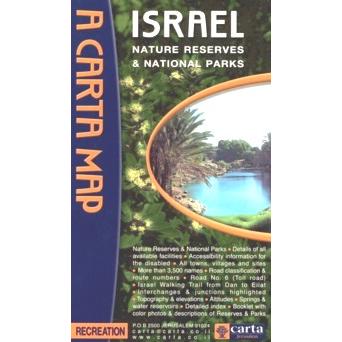 A Carta Israel Nature Reserves & National Parks