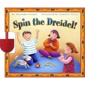 Spin the Dreidel! Chanukah Board book. By Alexandra Cooper