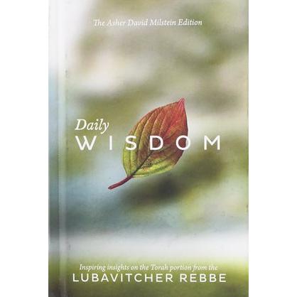 Daily Wisdom Volume 1 Insights on the Torah from Lubavitcher Rebbe 2 sizes available
