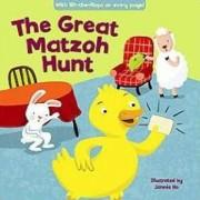 The Great Matzoh Hunt Children's Board book - Illustrations By Jannie Ho