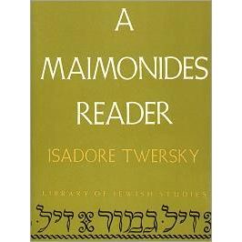 A Maimonides Reader Isidore Twersky Grade Level: Adult