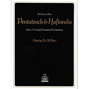Pentateuch & Haftarot Soncino Edtion Hertz Bible / Chumash