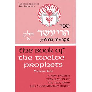 Judaica Press Nevi'im: The Book of the Twelve Prophets 2 volumes available