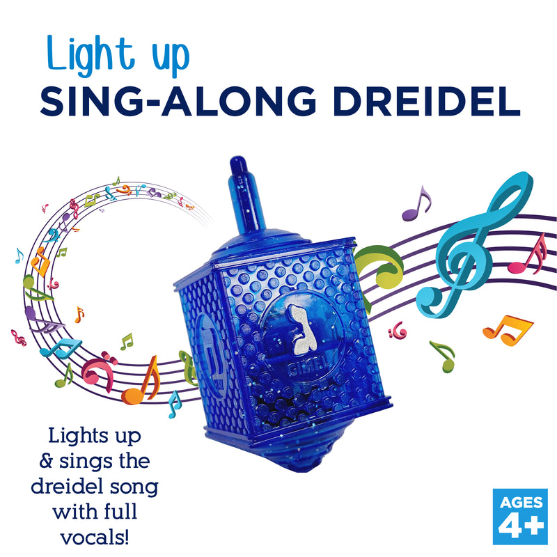 Singing Dreidel - Lights Up & Sings The Dreidel Song!