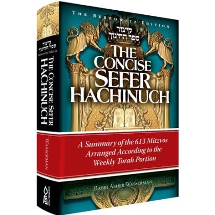 Concise Sefer HaChinuch A Summary of the 613 Mitzvos By Rabbi Asher Wasserman