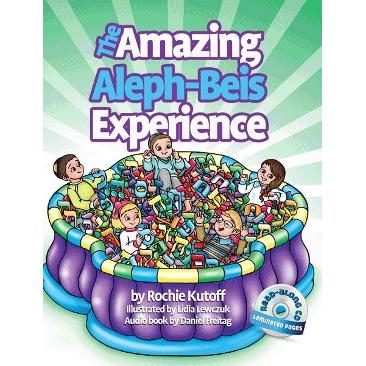 The Amazing Aleph-Beis Experience Book and Read-Along CD By Rochie Kutoff