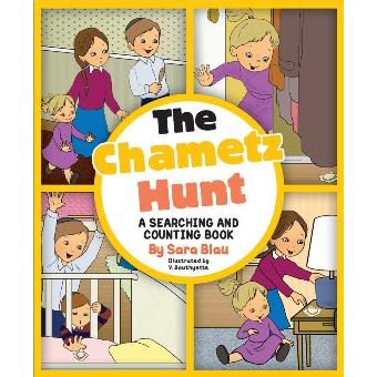 THE CHAMETZ HUNT - Passover Counting Board Book By Sara Blau