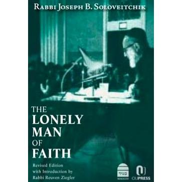 The Lonely Man of Faith, By Rabbi Joseph B. Soloveitchik - Hardcover