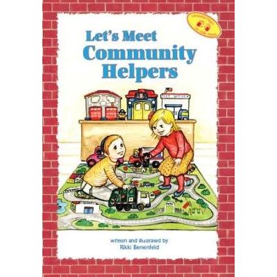 Let's Meet Community Helpers. Laminated Hachai Toddlers' Book by Rikki Benenfeld