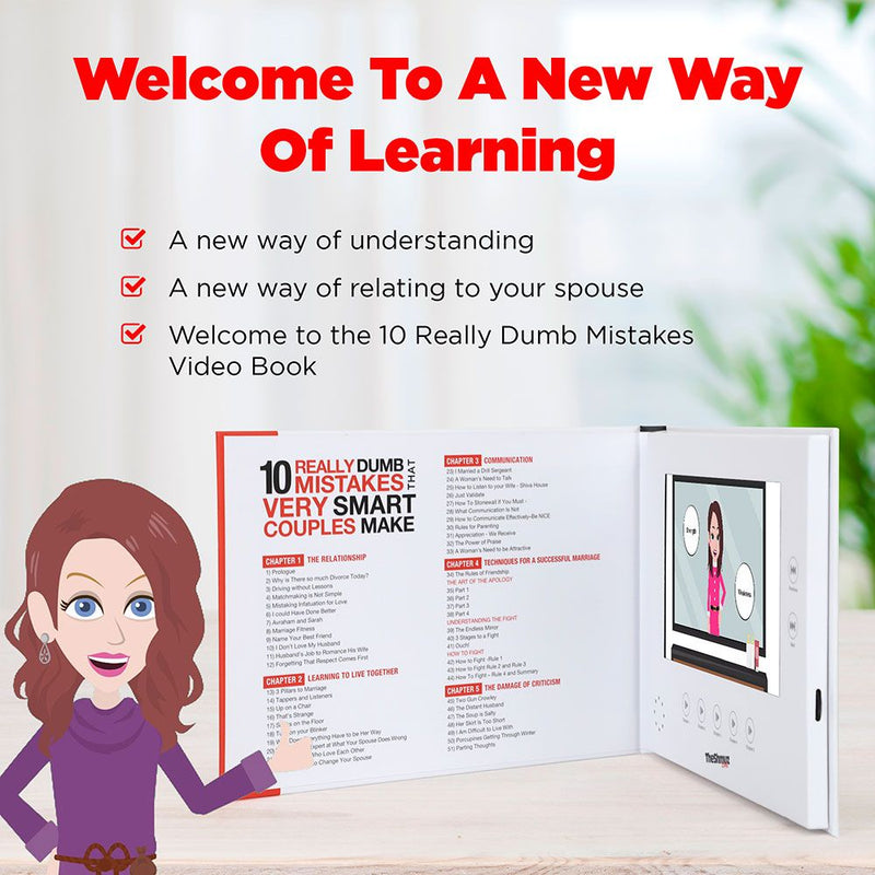 10 Really Dumb Mistakes that Very Smart Couples Do Video Book By Rabbi Ben Tzion Shafier