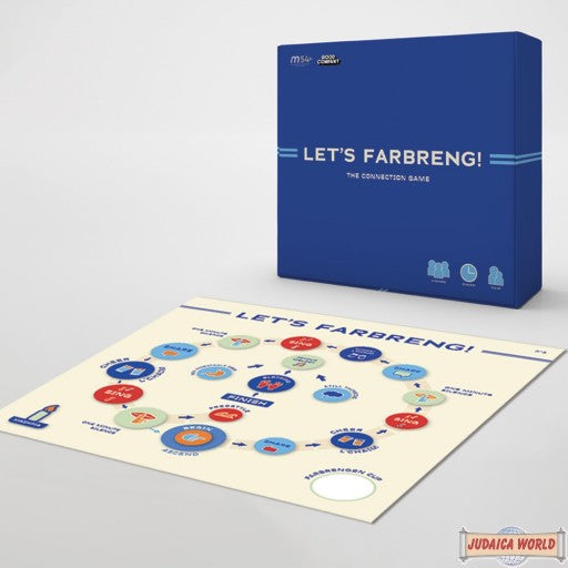 Let’s Farbreng! Jewish Board Game Age 14 Up to 4-10 Players