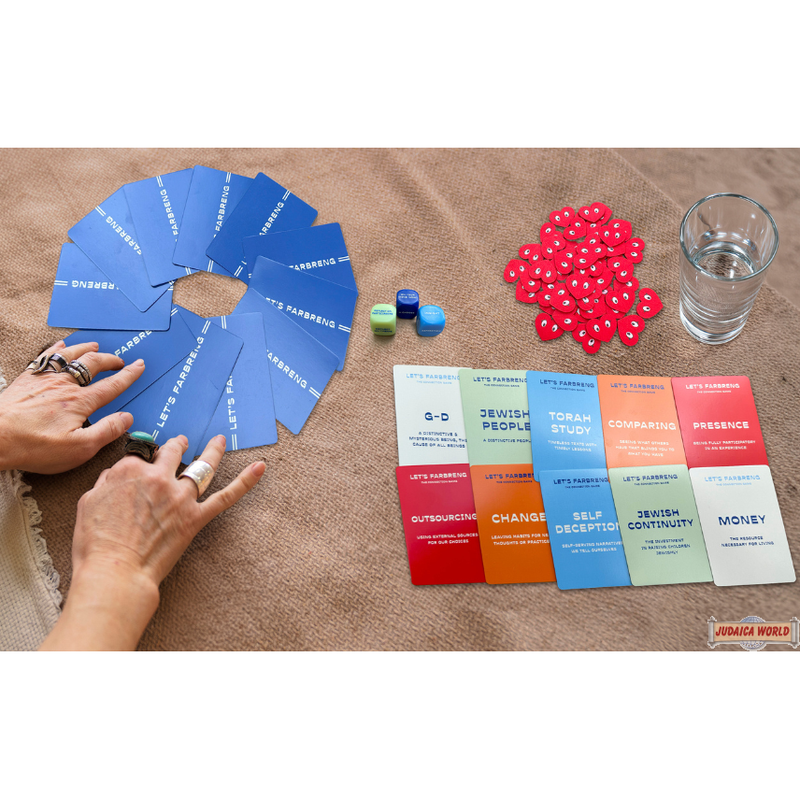 Let’s Farbreng! Jewish Board Game Age 14 Up to 4-10 Players
