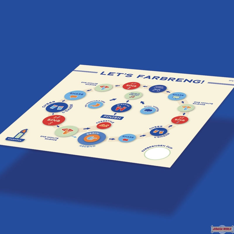 Let’s Farbreng! Jewish Board Game Age 14 Up to 4-10 Players