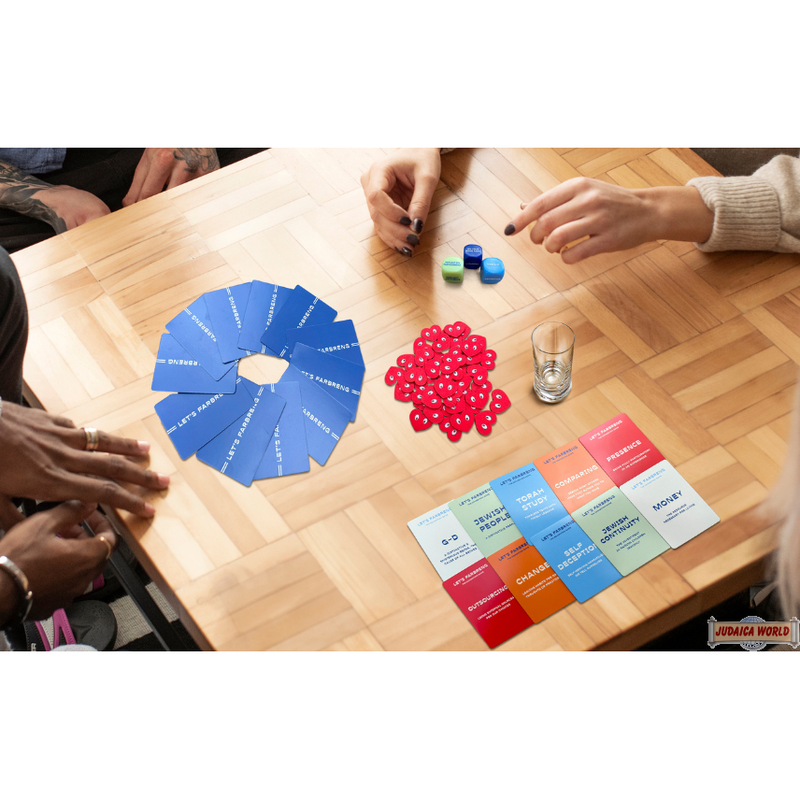Let’s Farbreng! Jewish Board Game Age 14 Up to 4-10 Players