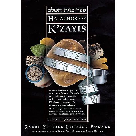 Halachos of K'zayis By Yisroel Pinchos Bodner