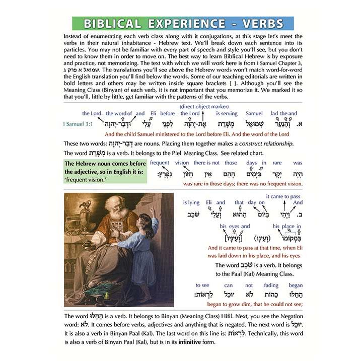 BIBLICAL HEBREW HOME STUDY - Full Color Book + Audio Download