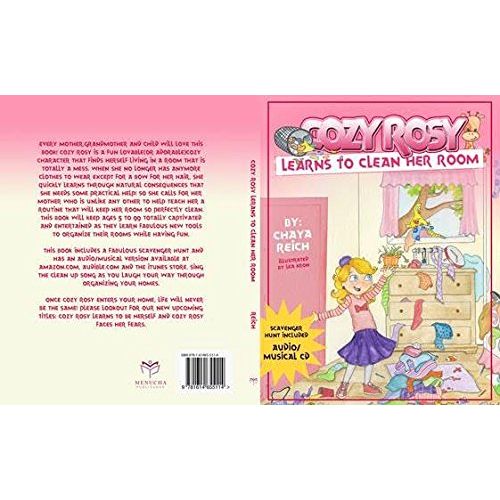 Cozy Rosy Learns to Clean Her Room Book & CD Volume 1 By by Chaya Reich & Lea Kron Ages 5-7 years
