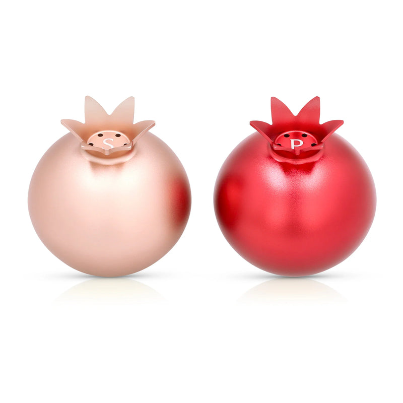 MODERN Jewish Art Set Pomegranate Salt & Pepper Shakers By Benjamin Akilov