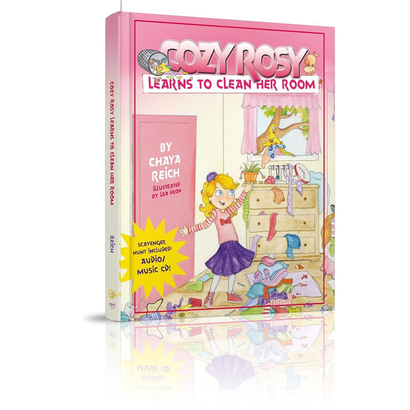 Cozy Rosy Learns to Clean Her Room Book & CD Volume 1 By by Chaya Reich & Lea Kron Ages 5-7 years