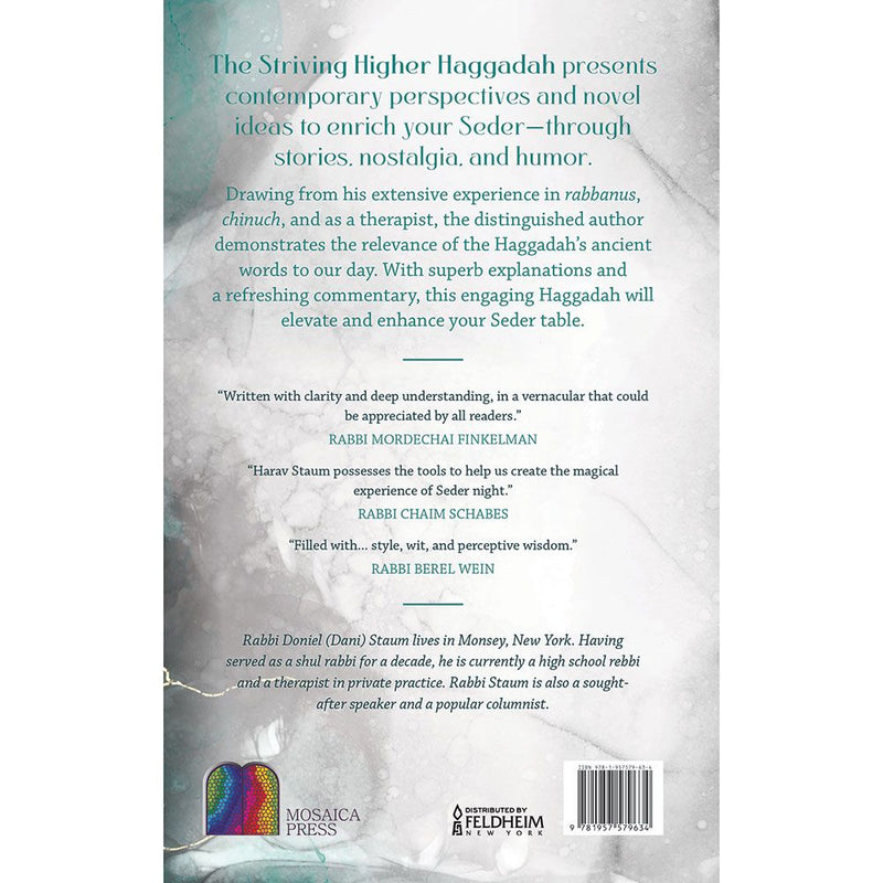 The Striving Higher Haggadah: Contemporary perspectives on the age-old words of the Haggadah