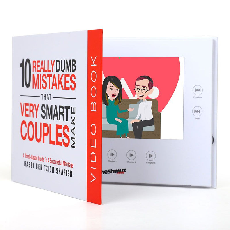10 Really Dumb Mistakes that Very Smart Couples Do Video Book By Rabbi Ben Tzion Shafier
