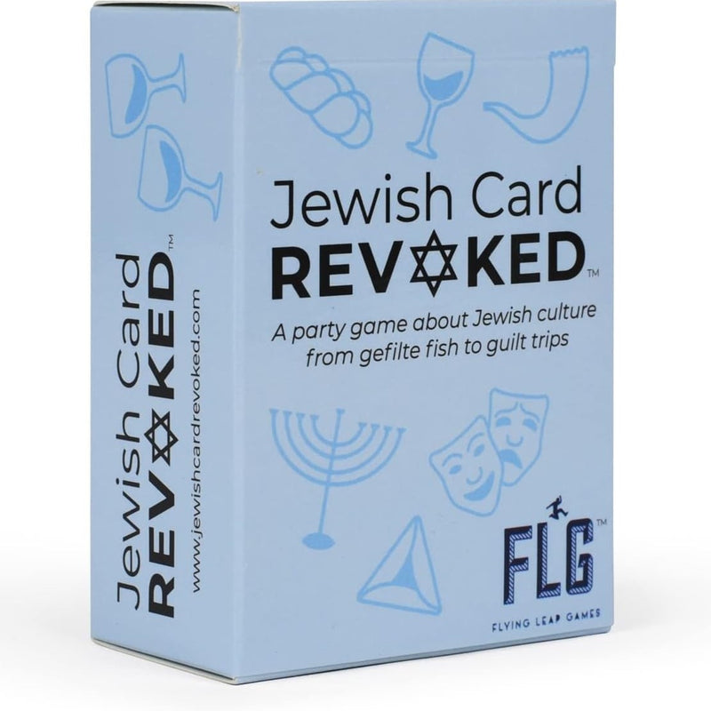 Two Jews, Three Opinions (new Edition of Revoked) Jewish Card Game about Jewish Culture Ages 14+