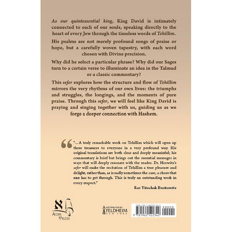 Tehillim: Reading the King's Mind by Aryeh Leib Yosef Horwitz