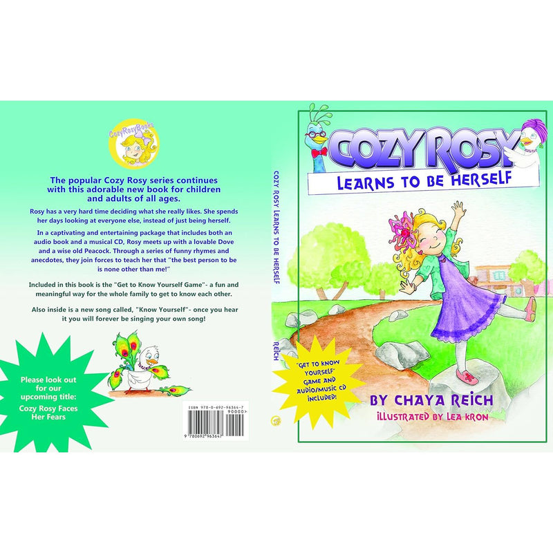 Cozy Rosy Learns to Be Herself Book & CD Vol. 2 By Chaya Reich & Lea Kron