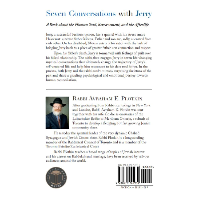 Seven Conversations with Jerry - A Book about the Human soul, Bereavement, and the Afterlife By Rabb