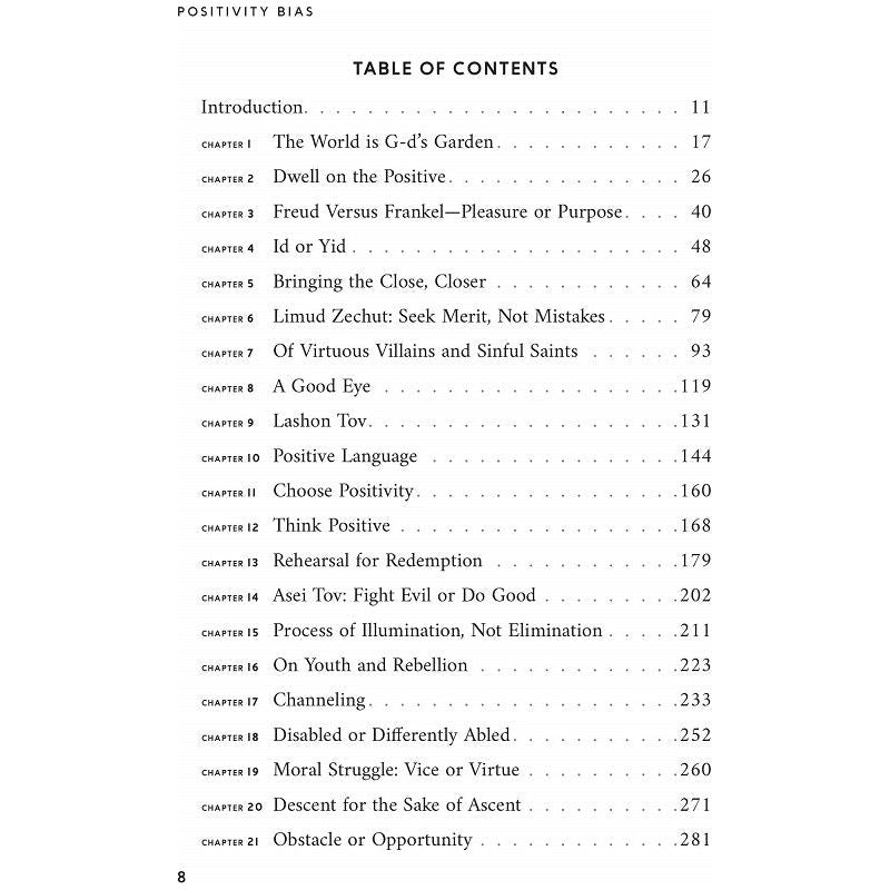Positivity Bias By Rabbi Mendel Kalmenson