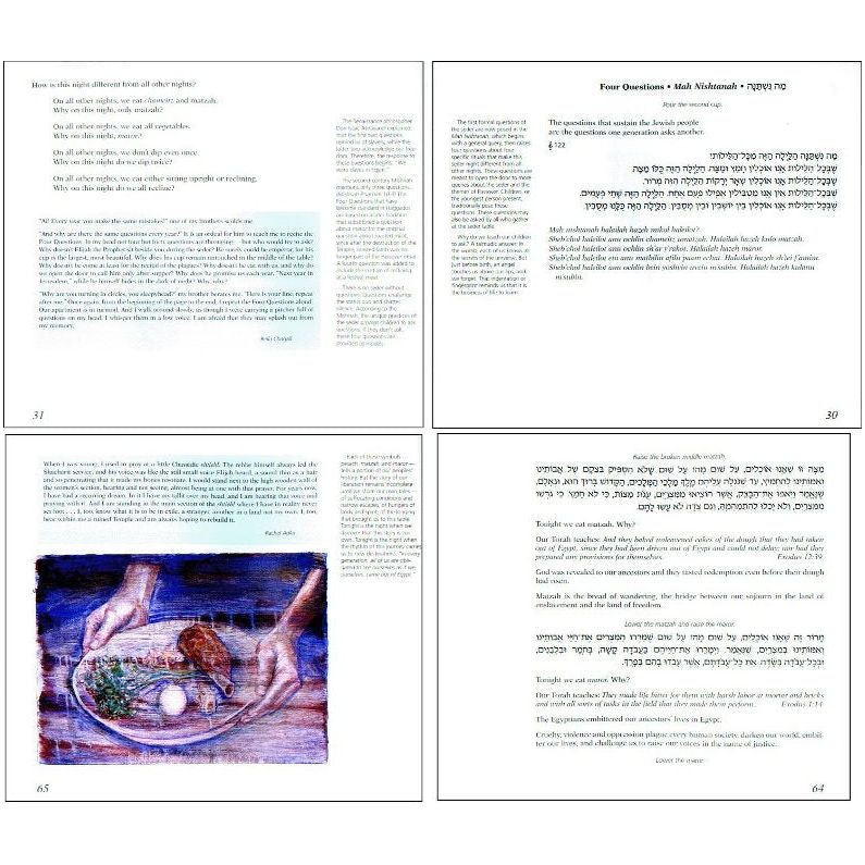 The Open Door A Passover Haggadah Hebrew English with Full Musical Notation