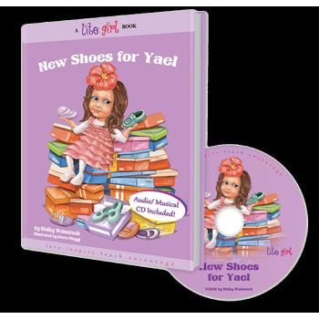 LITE GIRL 2 New Shoes for Yael Book & Audio Musical CD By Malky Weinstock