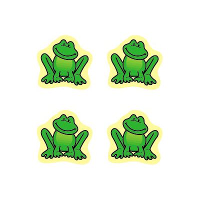 Green Frogs Chart Seals / Dots Jewish Stickers Set of 810