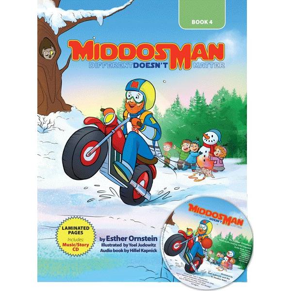 Middos Man Volume 4 Different Doesn't Matter - Book & Read-Along CD