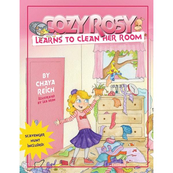 Cozy Rosy Learns to Clean Her Room Book & CD Volume 1 By by Chaya Reich & Lea Kron Ages 5-7 years