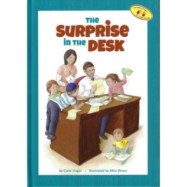The Surprise in the Desk Hachai Book By Carol Ungar Laminated Pages