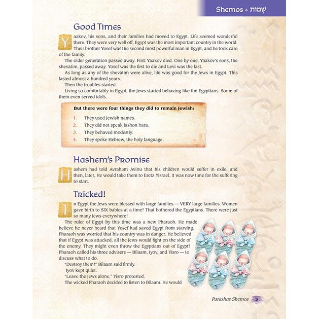 The Weekly Parashah Sefer Shemot An illustrated retelling with Midrash