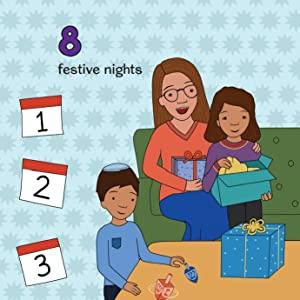 Dreaming of Hanukkah Chanukah Children's Board book by Amy Shoenthal Ages 5-6 years old