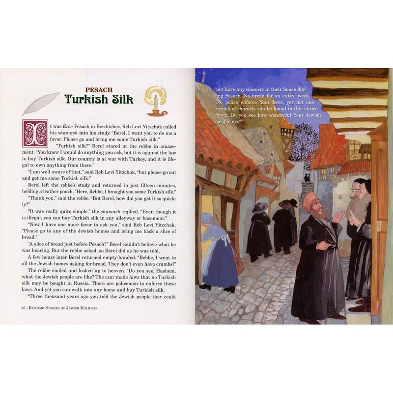 Bedtime Stories of Jewish Holidays By Shmuel Blitz & Liat Benyaminy Ariel (Illustrator)