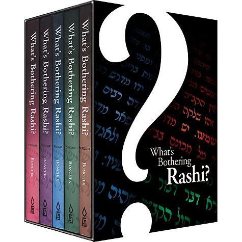 What's Bothering Rashi? By Avigdor Bonchek 5 Volume Boxed Set