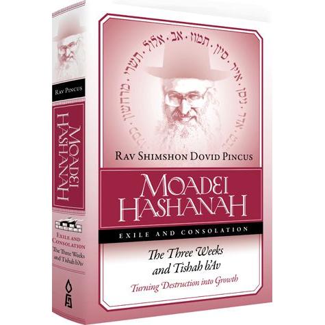 Moadei Hashanah: Exile And Consolation The Three Weeks & Tishah B'Av by Rabbi Shimshon Dovid Pinkus