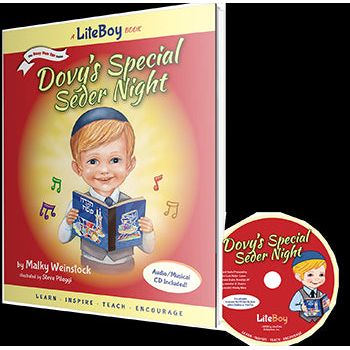 A Lite Boy Children's book & CD: Dovy's Special Seder Night By Malky Weinstock
