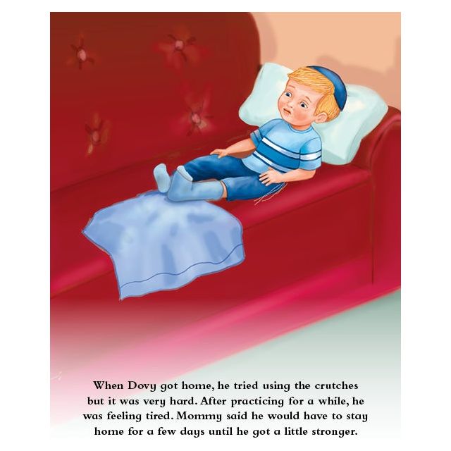 Lite Boy 6 Dovy and His Cheer-Up Visitors Book & CD by Malky Weinstock