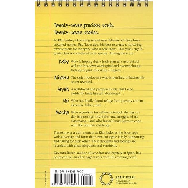 The Yellow Notebook A Young Adult Novel By Devorah Rosen