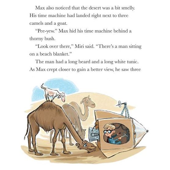 Max Builds a Time Machine Torah Time Travel By Carl Harris Shuman Grade 2-3