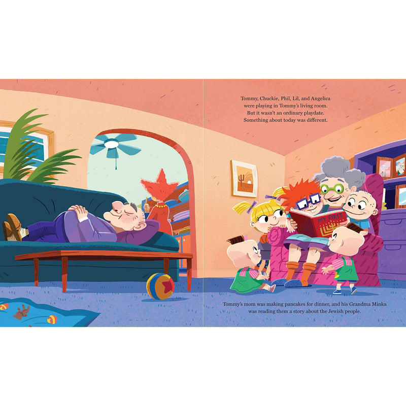A Rugrats Chanukah: The Classic Illustrated Storybook (Pop Classics) 4-8 years old