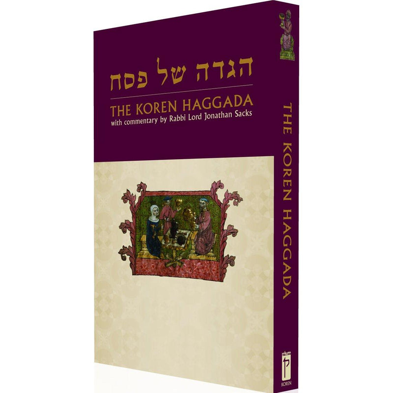 Koren Sacks Haggadah New Paperback Edition English Translation Commentary by Rabbi Jonathan Sacks
