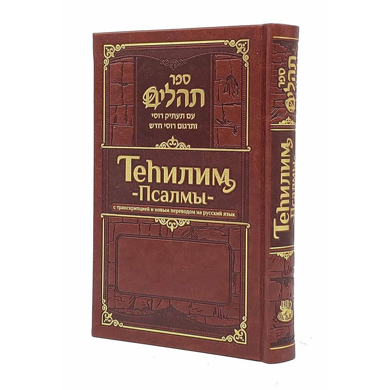 Tehilim with new Russian Transliteration and Translation Псалмы Давида cover image