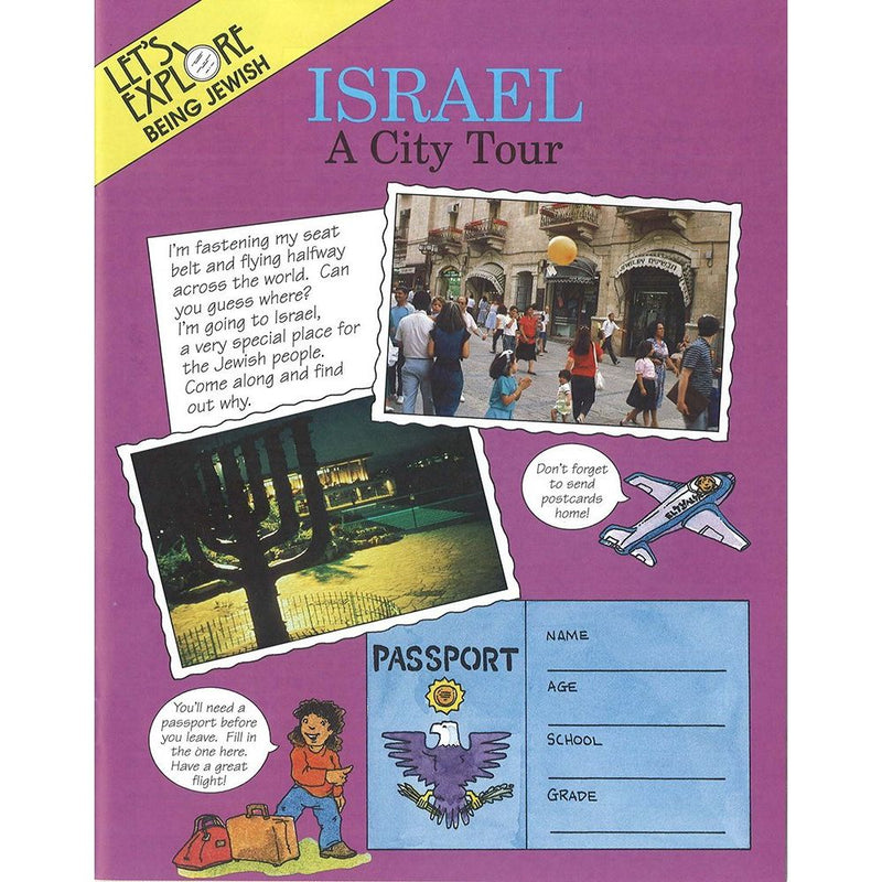 Let's Explore Israel: City Tour (Color Magazines - Activity Booklets) cover image
