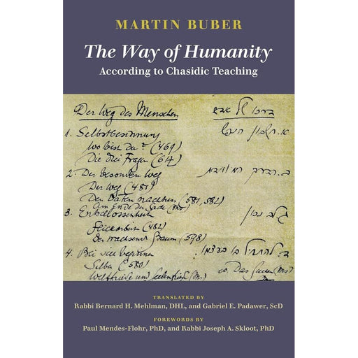 The Way of Humanity According to Chasidic Teaching cover image